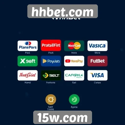 Opções de pagamento disponíveis no hhbet.com